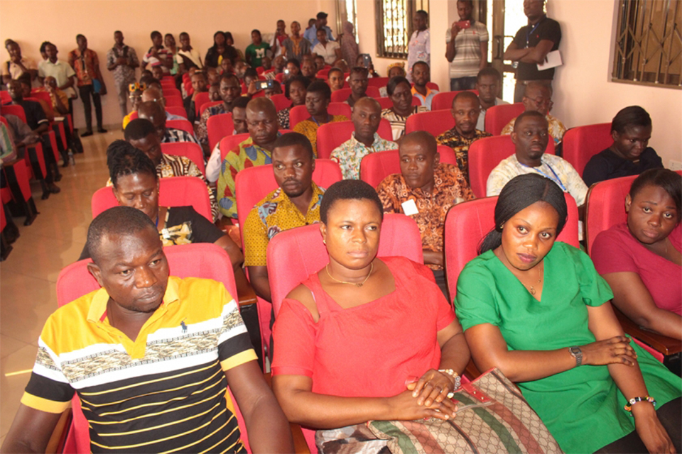 A picture of some members of the Association in attendance