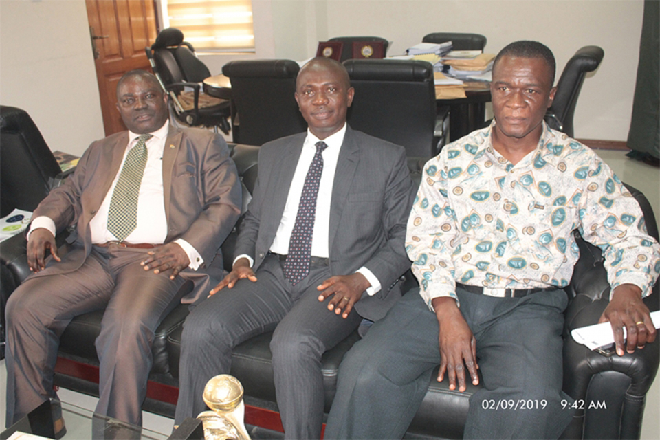 Mr. Francis Obeng fully assumes office as Finance Officer