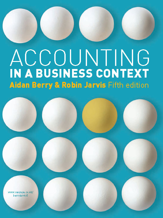 Accounting in a business context (5th edition)
