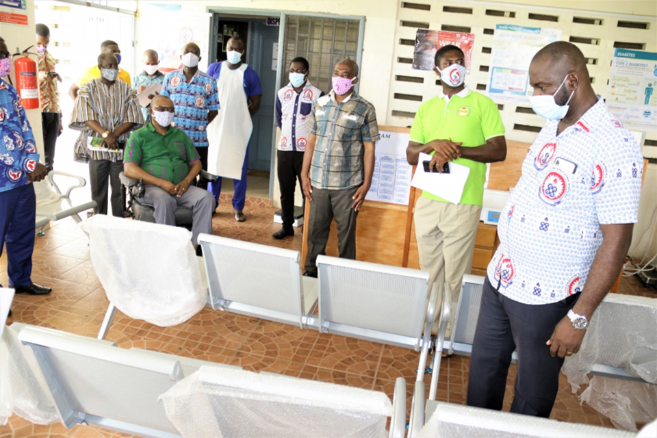 brief donation ceremony 