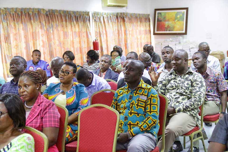 A cross-section of Coordinators and Administrators who were present at the workshop