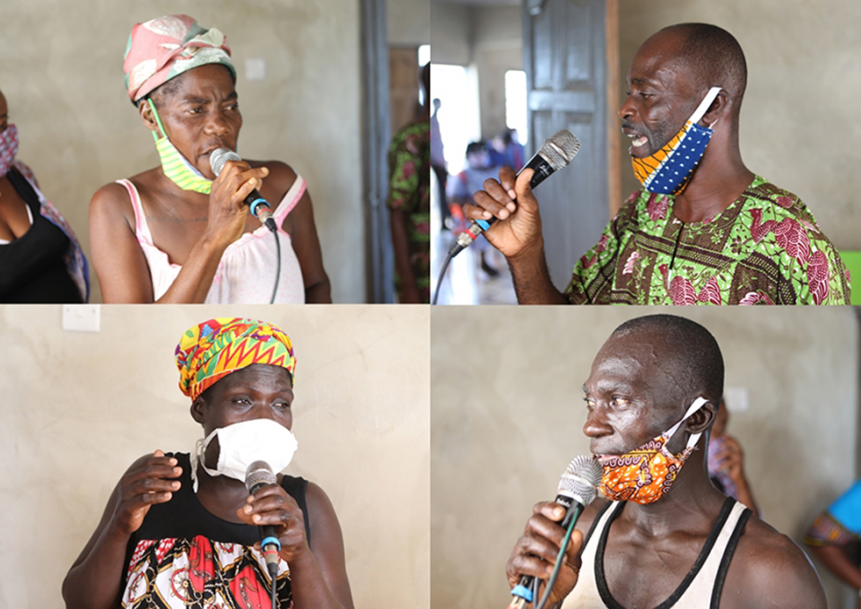 Listners asking questions 