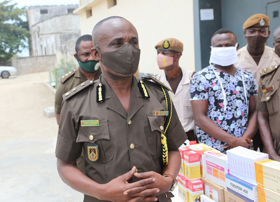 Commanding Officer of the Prisons, ADP, Peter Afari Mintah