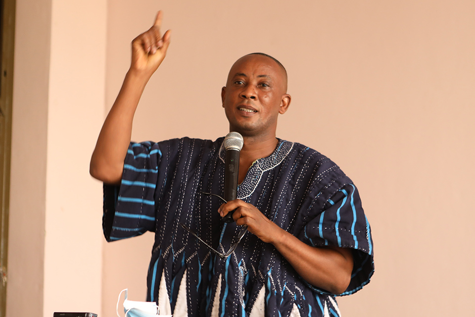 Prof. Dominic K. Danso Mensah, Principal of CoLANGE 