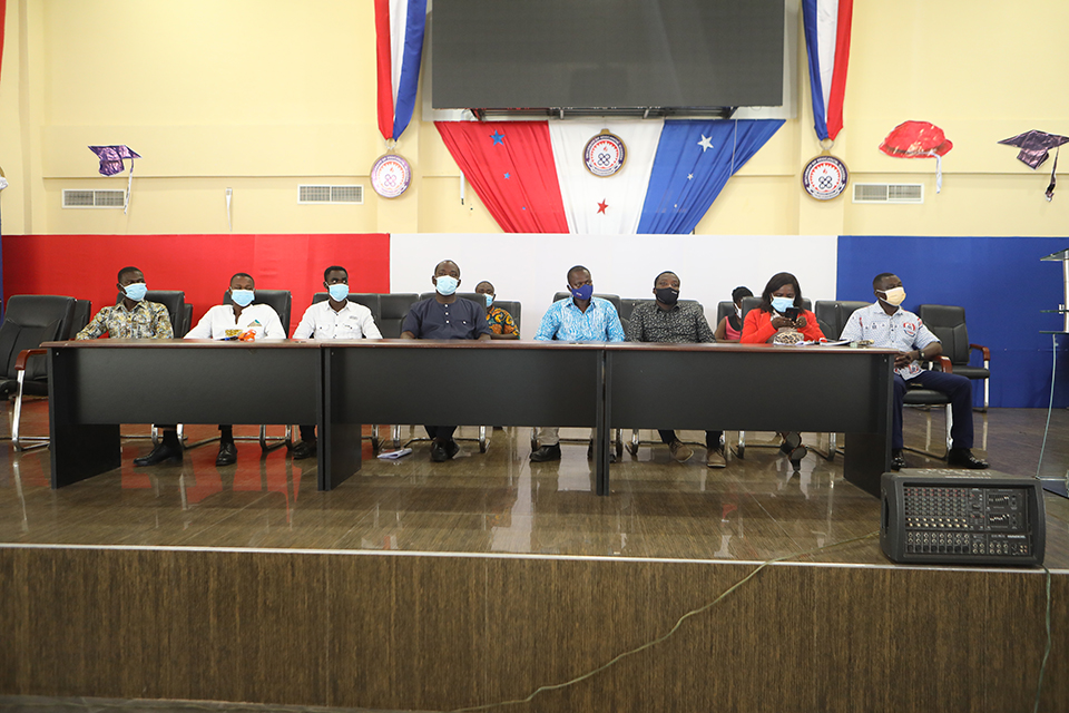 Heads of Department and Lecturers in attendance