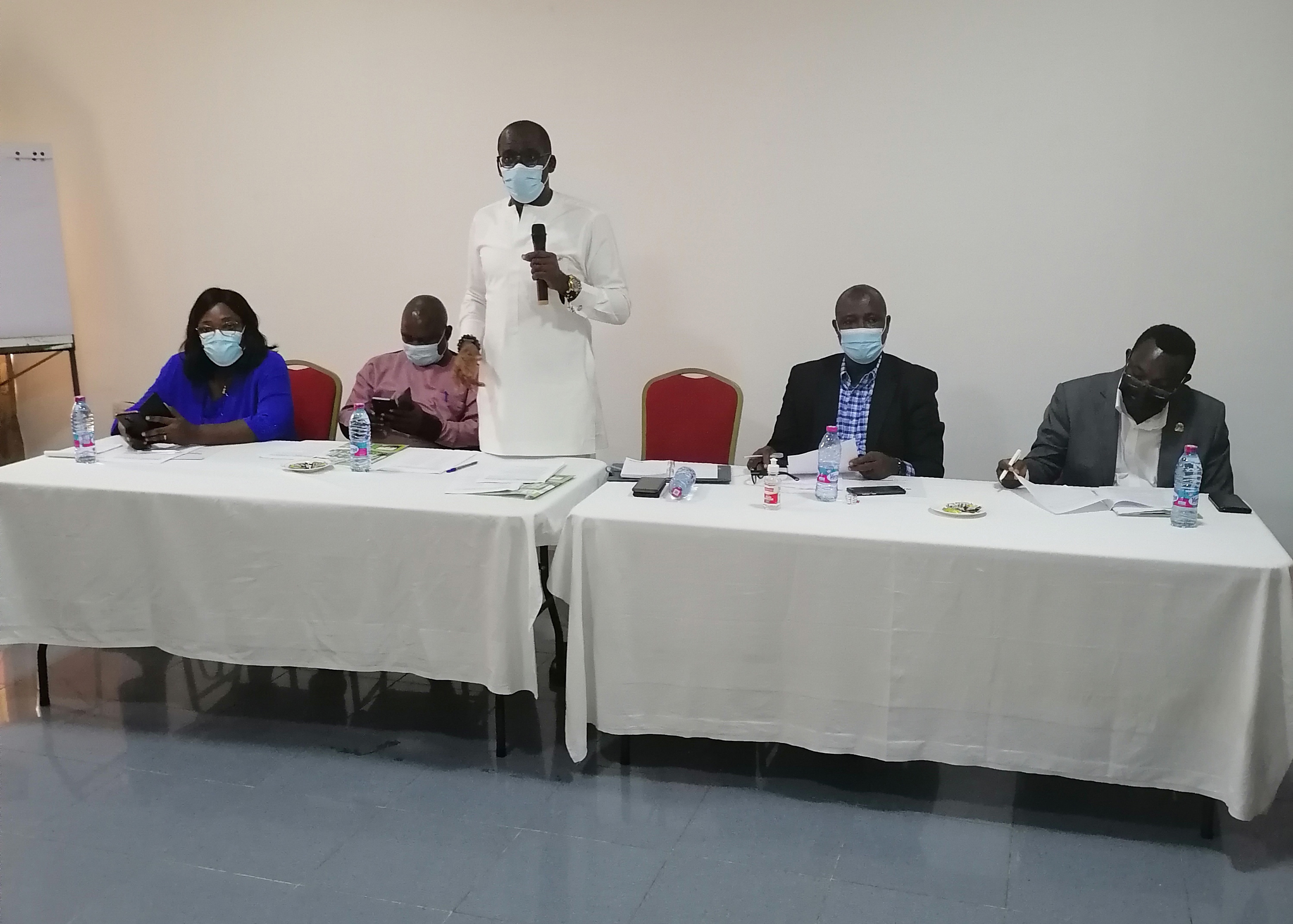 Ag. Pro-Vice-Chancellor, Prof. Andy Ofori-Birikorang, welcoming participants