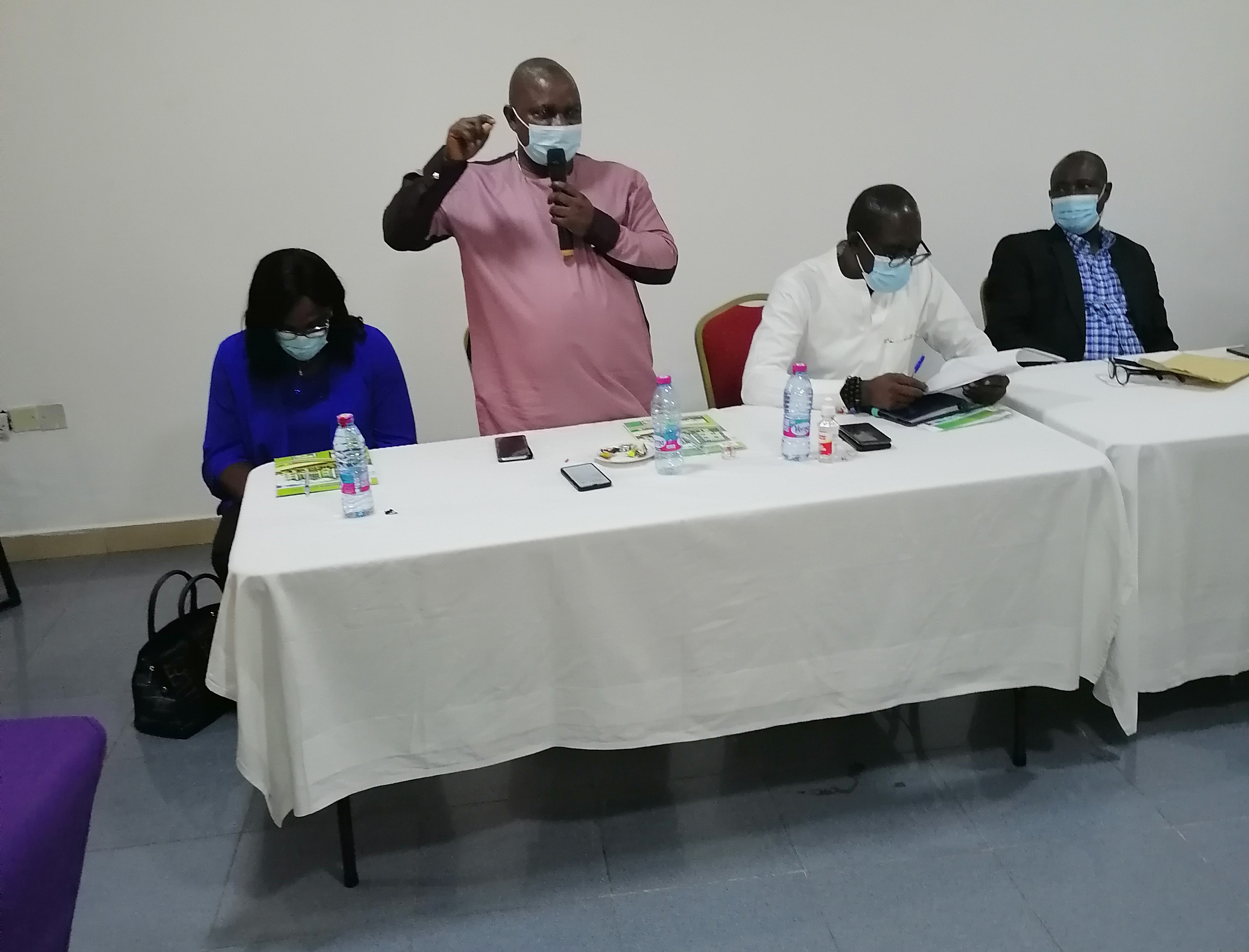 Registrar, Surv. Paul Osei-Barima, Esq in giving his closing remarks