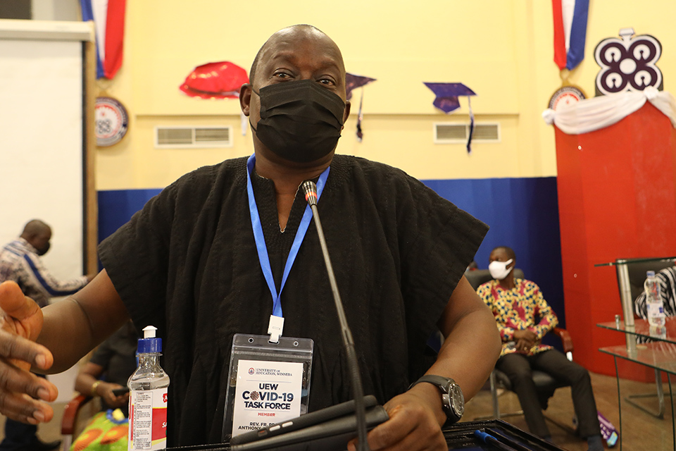 Rev. Fr. Prof. Anthony Afful-Broni, Vice-Chancellor of UEW