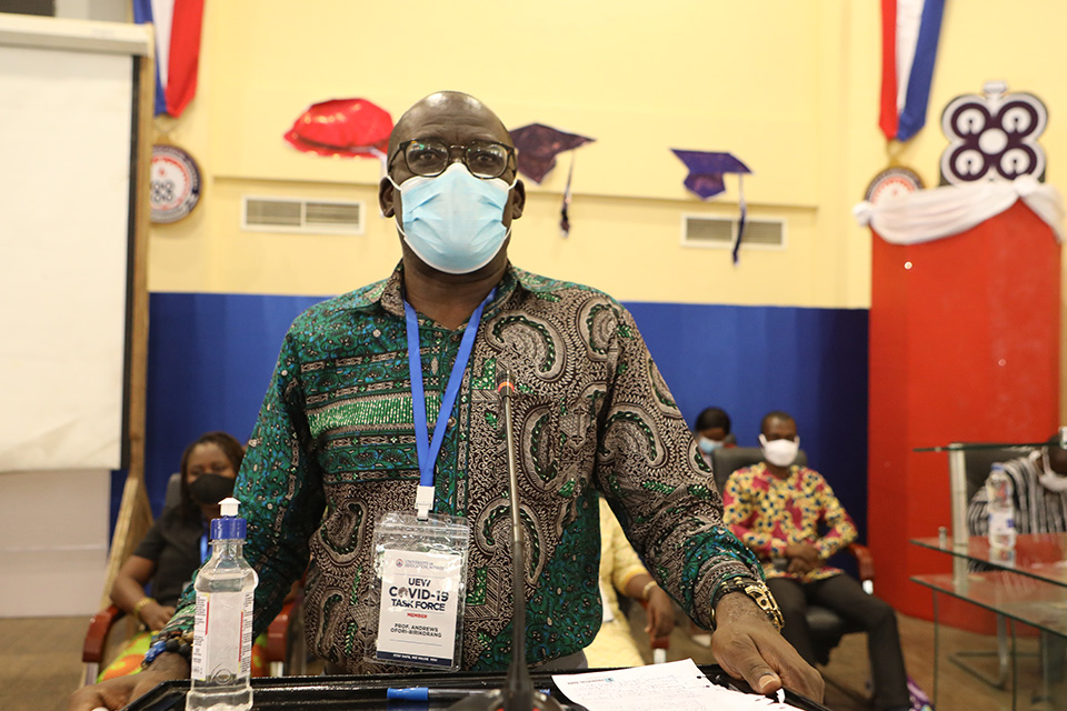 Prof. Andy Ofori-Birikorang, Ag. Pro-Vice-Chancellor of UEW