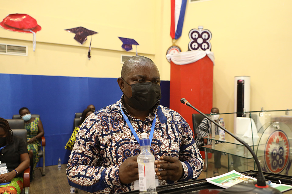 Surv. Paul Osei-Barima Esq., Registrar of UEW