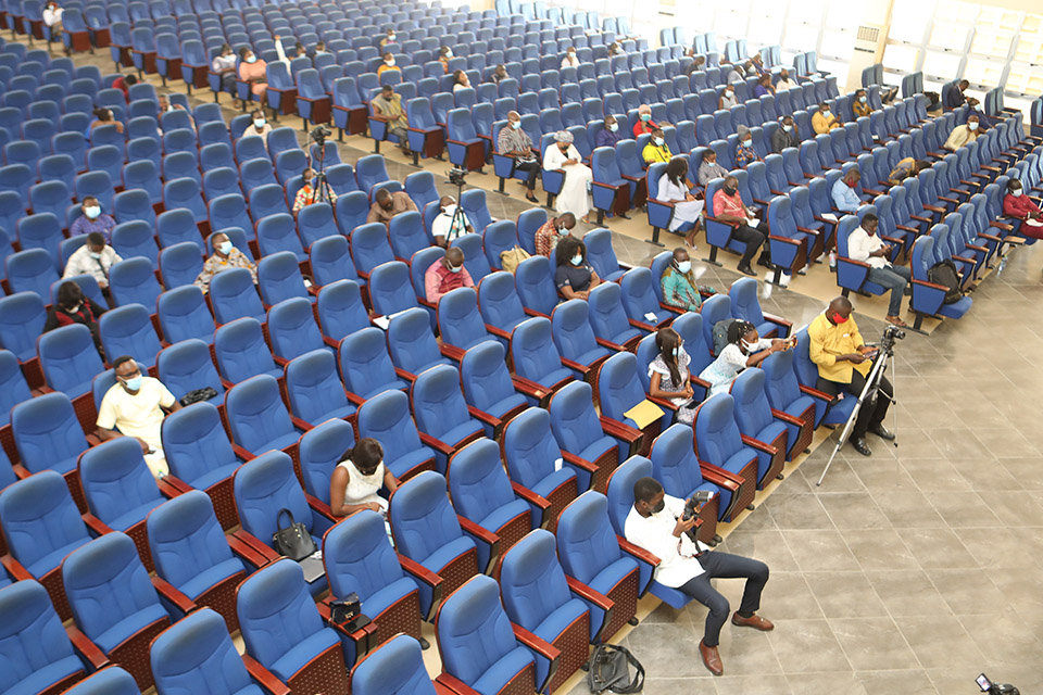 Cross-section of attendees 