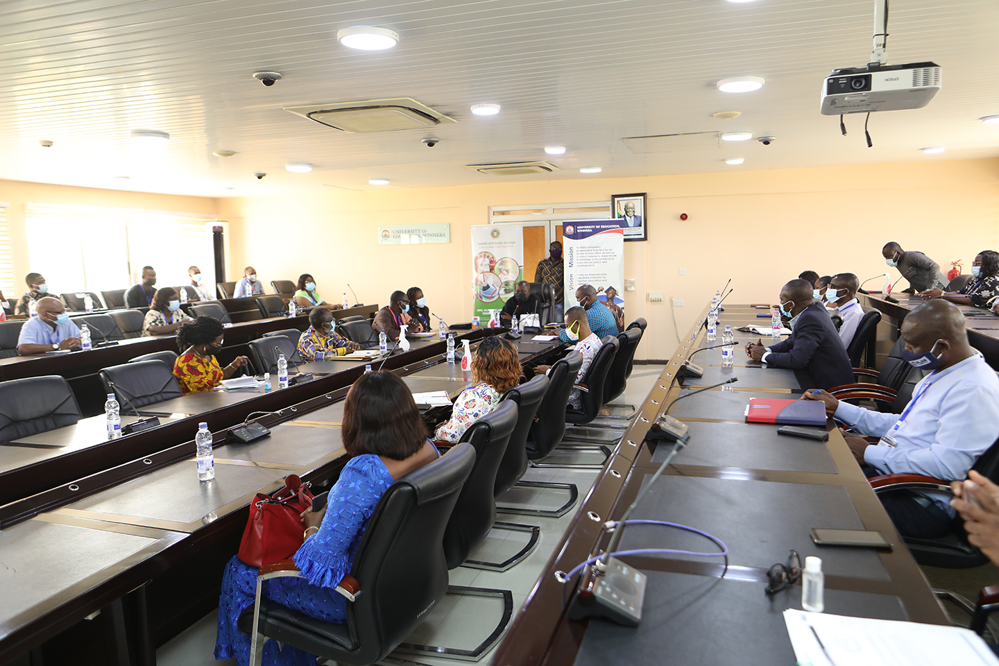 A cross-section of participants 