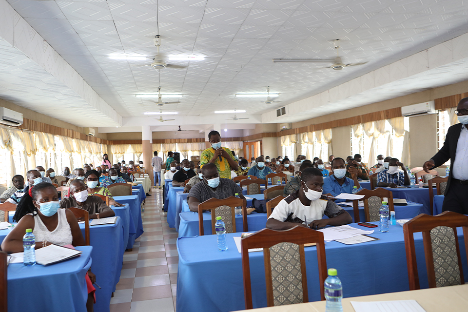 A cross-section of participants 