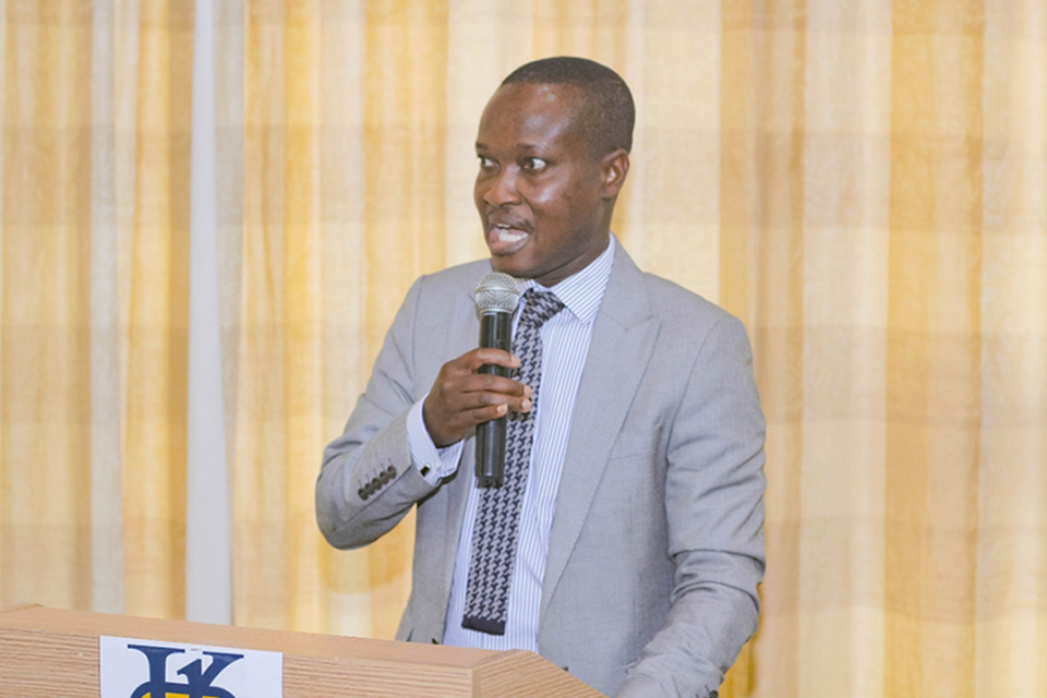 Director of ITECPD, Prof. George Dandy Dampson