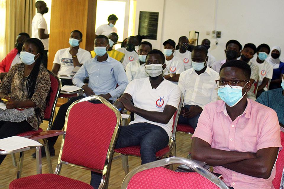 A cross-section of participants 