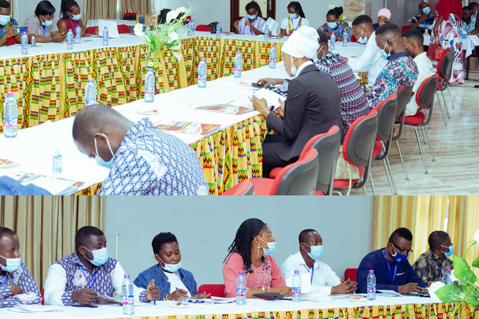 Student leaders at the three-day leadership training workshop