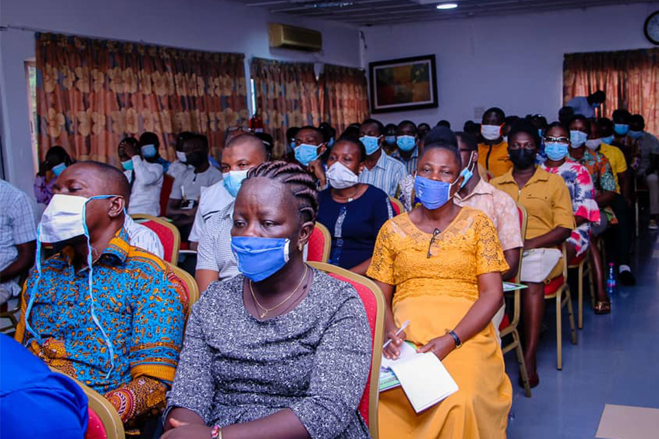 A cross-section of participants 