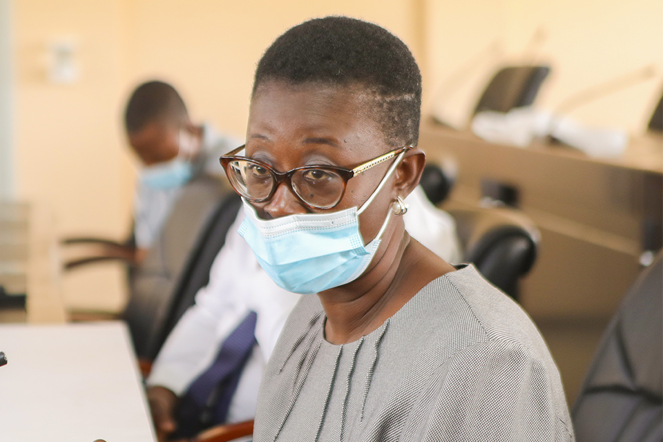 Corporate Relationship Manager, GCB Bank Limited, Ms. Akua Owusua Abora