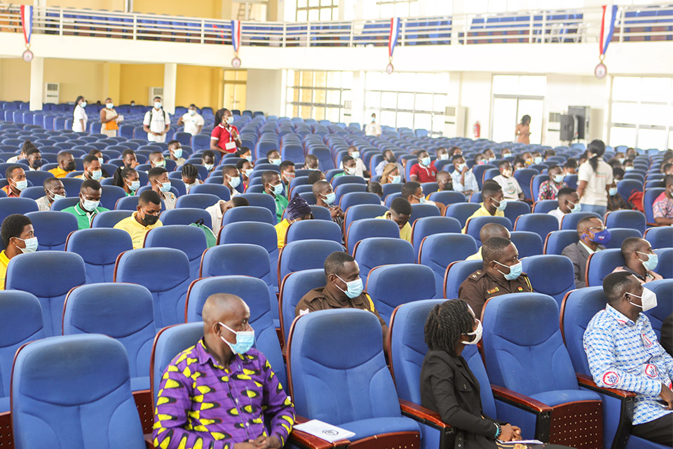 Some students of the Department at the seminar