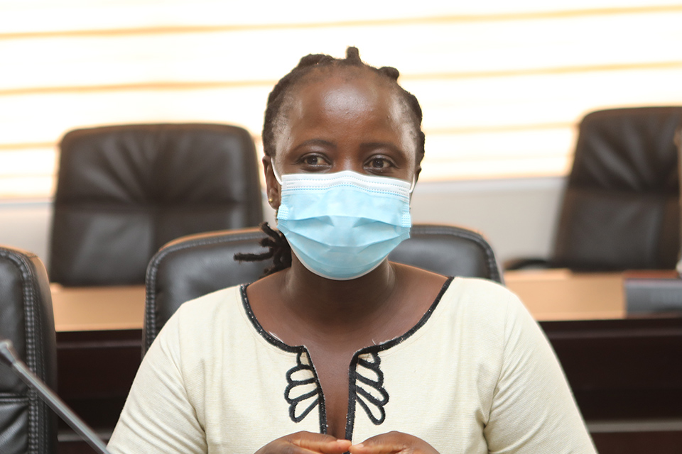 University Coordinator, T-TEL, Ms. Hawa Nindow