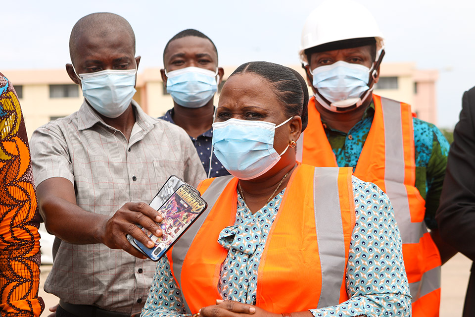 Director, Works and Physical Development, UEW, Arc. Grace Oppong-Peprah
