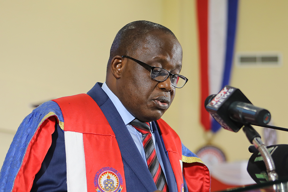Vice-Chancellor, UEW, entreating matriculants to make use of their time and develop themselves to impact their lives and those of society in positive ways