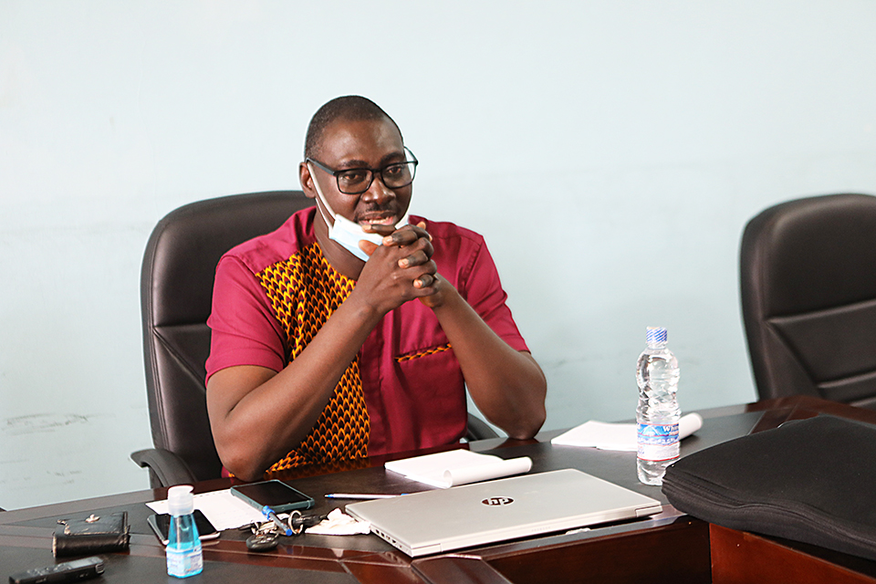 Prof. Ernest Kwasi Amponsah urges ITECPD staff to work dilligently to remain the ultimate Institution for teacher professional development and quality programmes