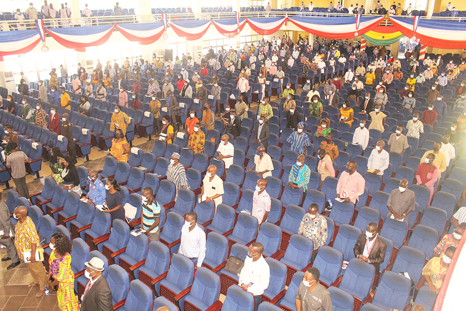 Invited guests, staff and well-wishers who were present at the  event