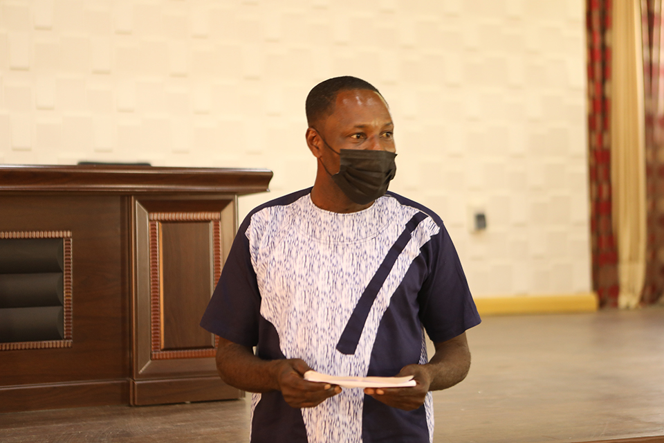 Chairman of the Association, Mr. Donkoh