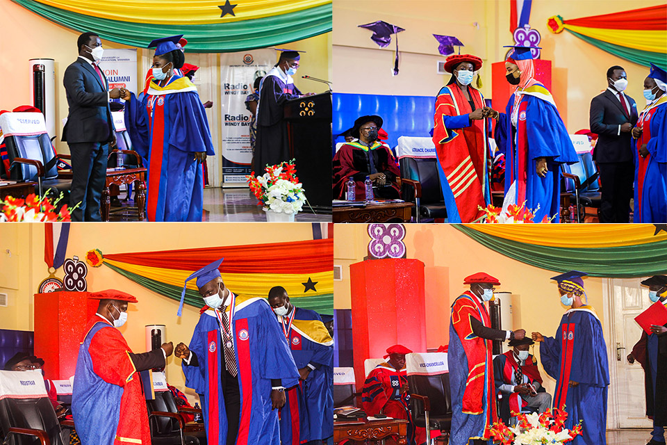 Pictures of students who graduated with first class honours 