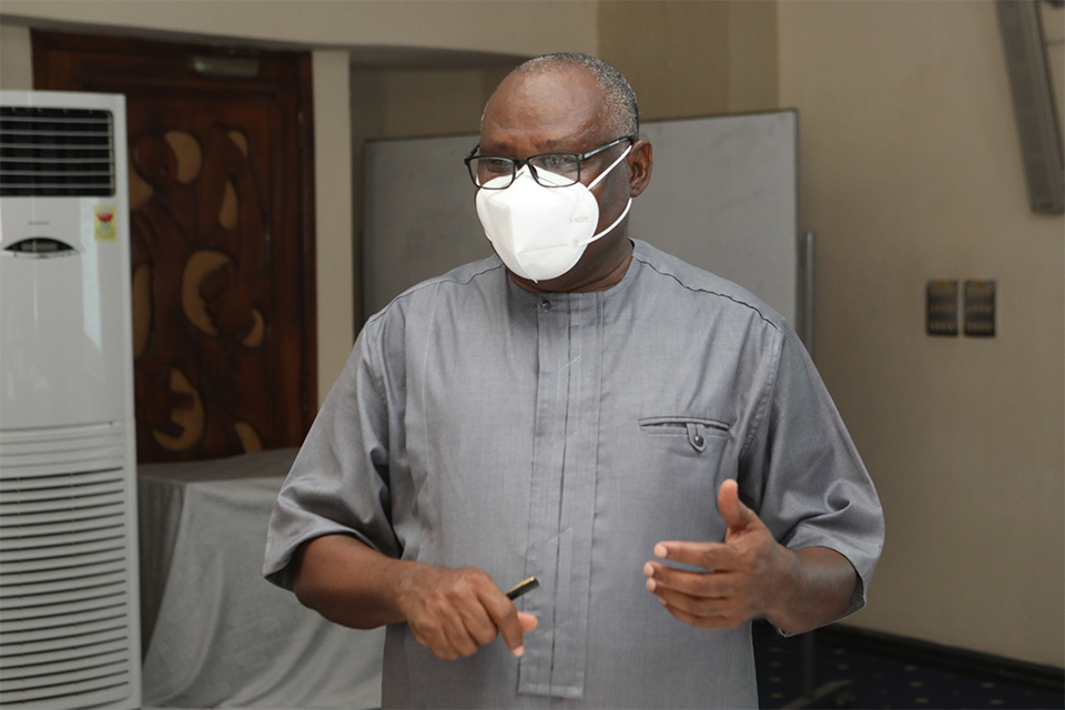 Prof. Wilson K. Yayoh of the Centre for African and International Studies, UCC, emphasises the importance of prioritising and applying science to indigenous technology in this era