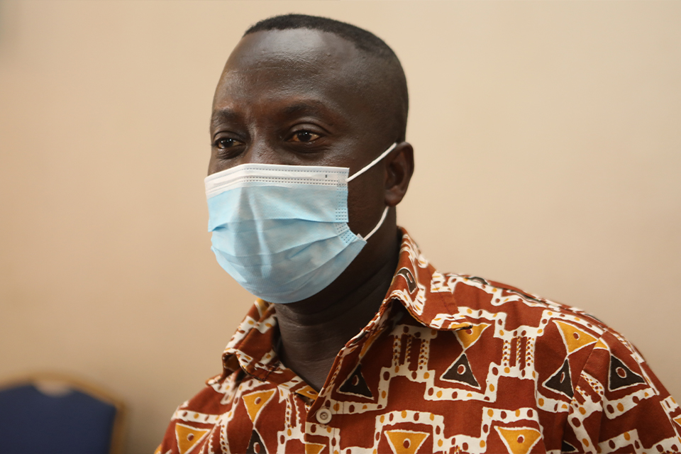 Planning Officer, UEW, Mr. Prince Asiedu