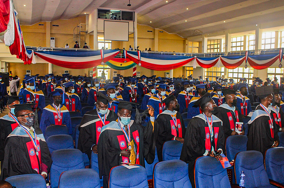  Graduands at the first session of the 26th Congregation