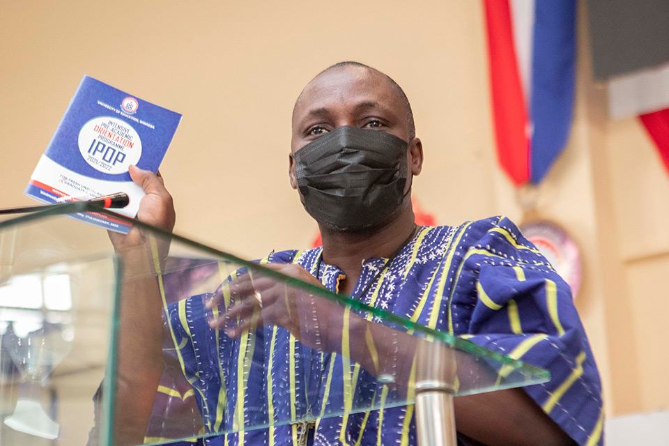 Dean of Student Affairs, Dr. Bernard B. B. Bingab