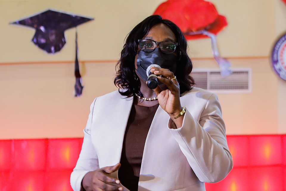 UEW-GAUA President, Dr. Beth Offei-Awuku (Mrs.)