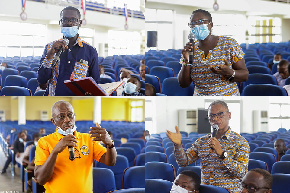 A cross-section of participants 