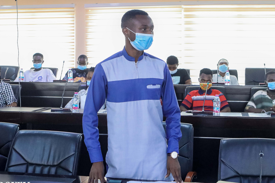 SRC President, Mr. Felix Donkor 