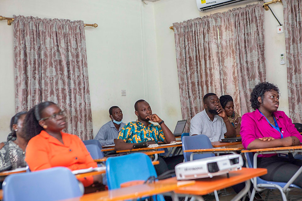 A cross-section of participants 