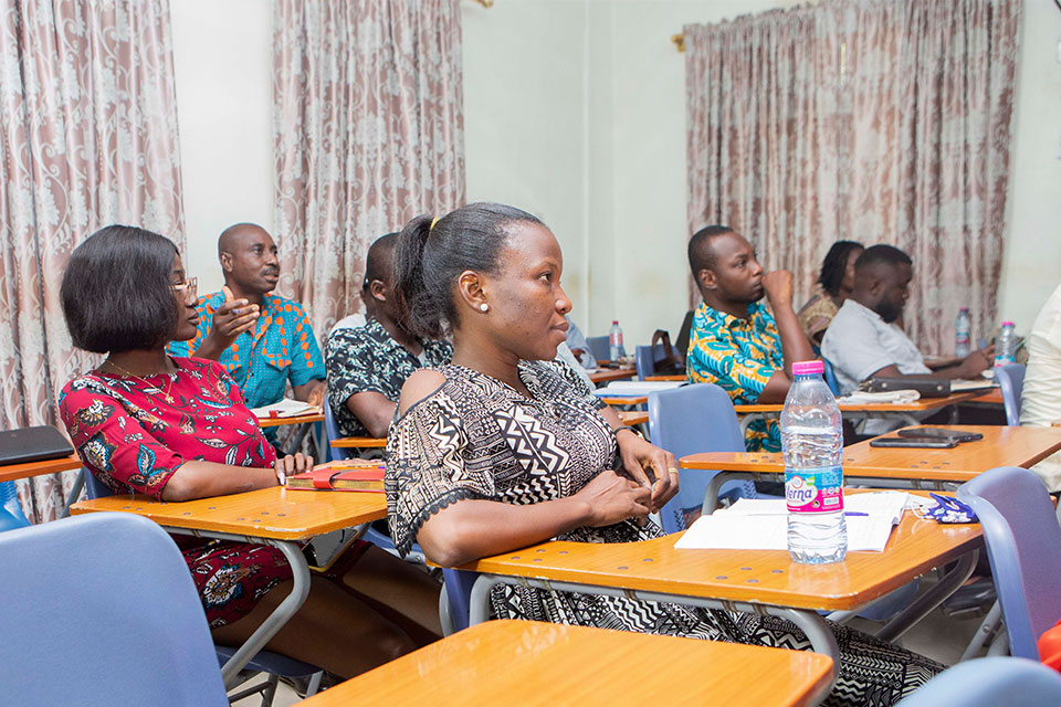 A cross-section of participants 