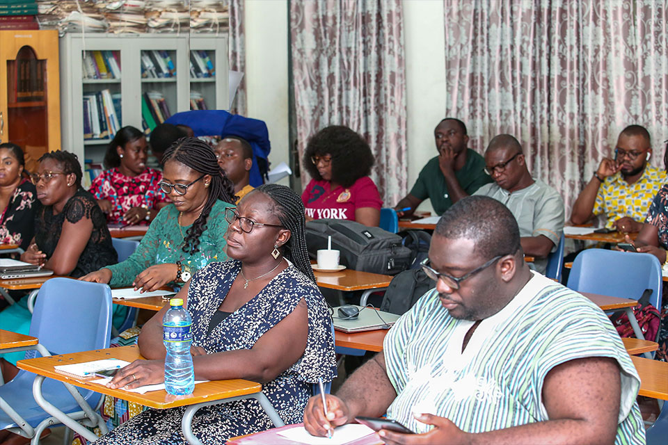 A cross-section of attendees 