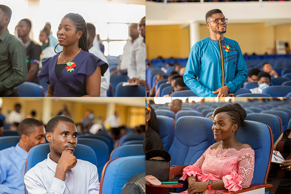 A cross-section of matriculants 