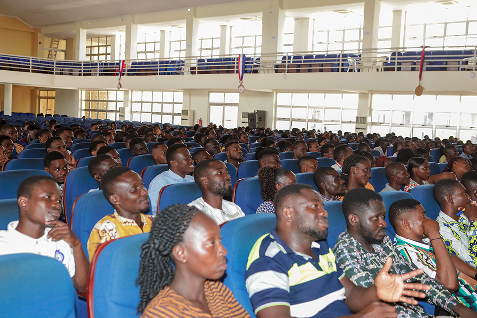 A cross-section of participants 