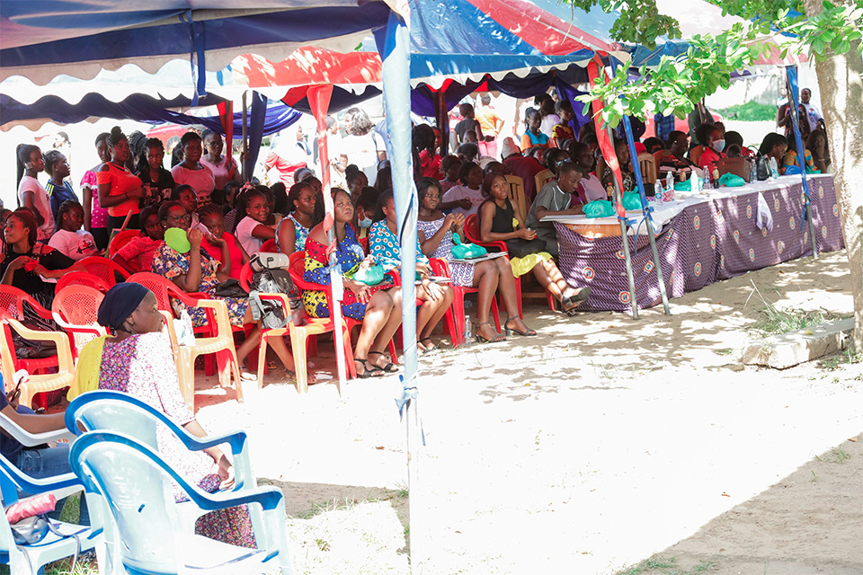 A cross-section of participants 