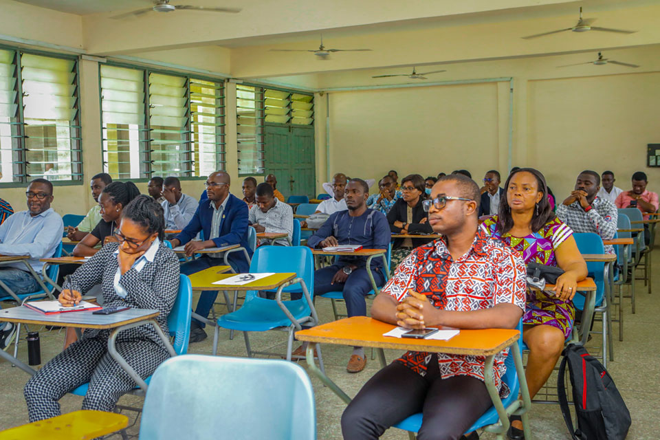 Some invited guests during the event at the south campus