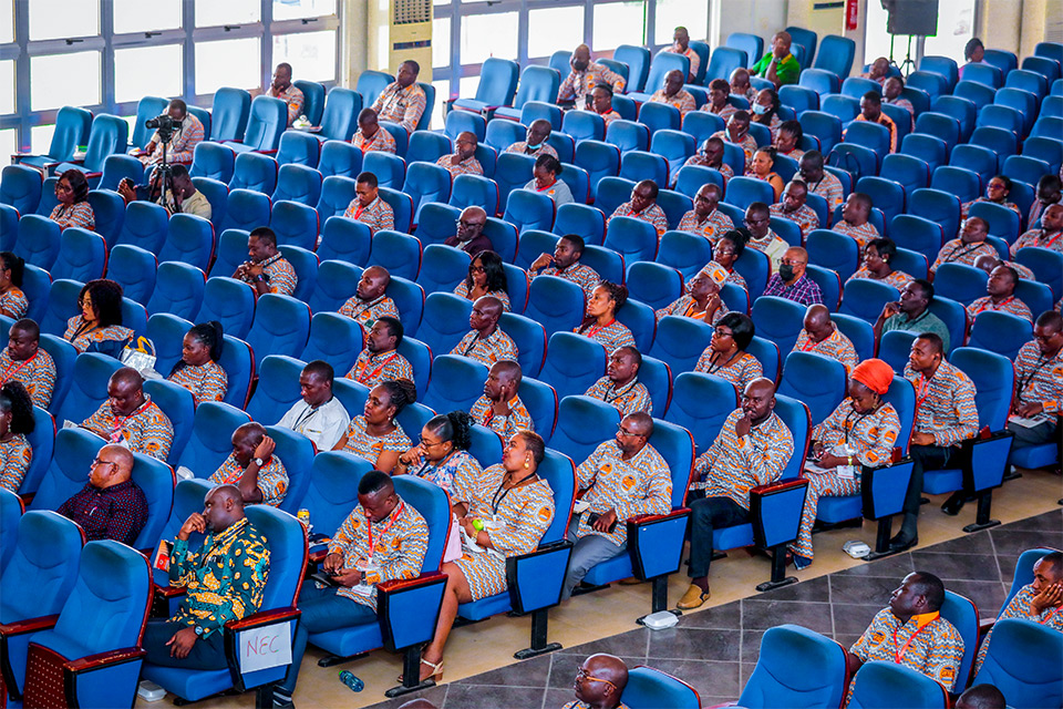 Cross-section of attendees 