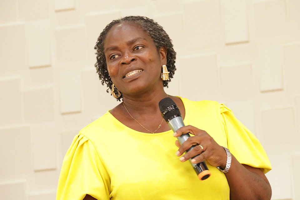 Ag. Registrar, UEW, Mrs. Wilhelmina Tete-Mensah