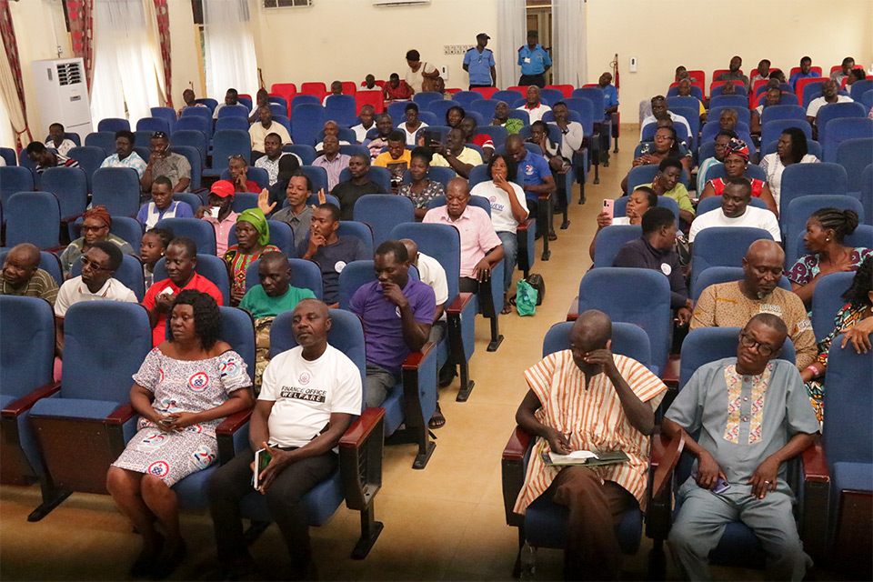 A cross-section of participants 