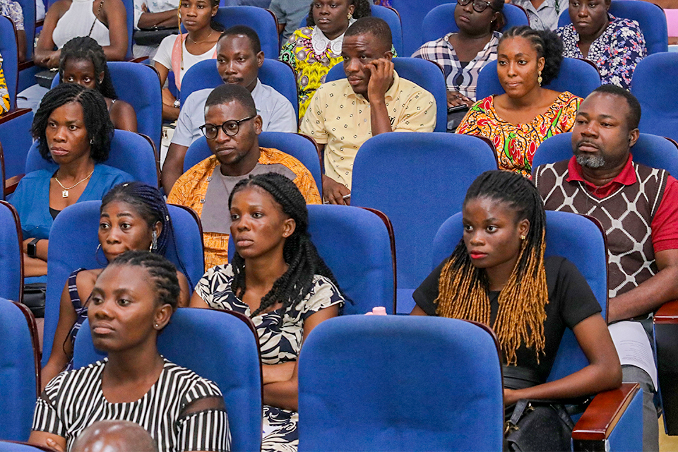 A cross-section of participants 