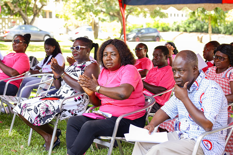 Cross-section of participants