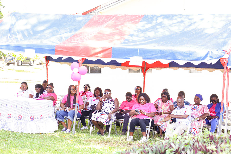 A cross-section of dignitaries 